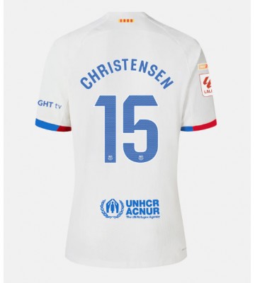 Maillot de foot Barcelona Andreas Christensen #15 Extérieur 2023-24 Manches Courte